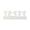 Glitzhome® 18"L Halloween Wooden & Metal White Ghost Silhouette Countdown Table Sign